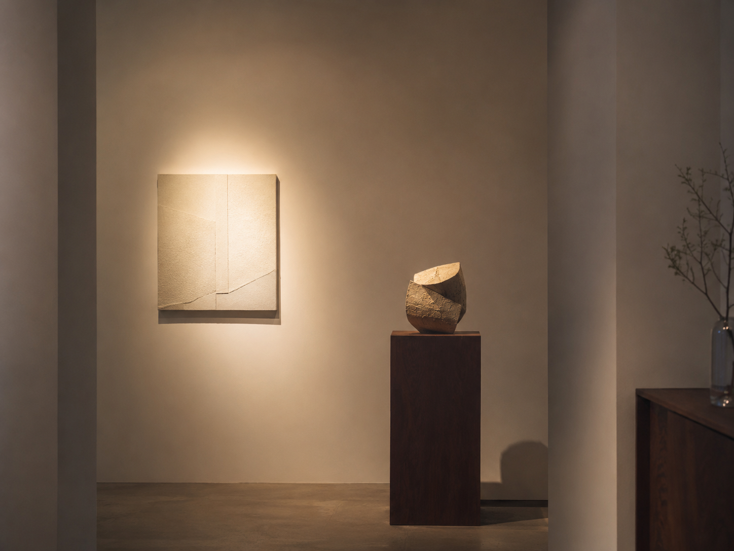 展示空間の作品